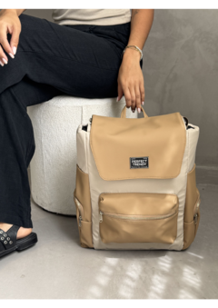 Imagen de Mochila Gemini Beige (últimas en stock/no vuelven a ingresar)