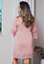 Kit Baby Doll Slim Line + Robe Slim Line Detalhes em Renda Rose | CRB1 na internet