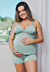 Kit Baby Doll Slim Line + Robe Slim Line Detalhes em Renda Ciano | CRB1 - loja online