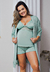 Kit Baby Doll Slim Line + Robe Slim Line Detalhes em Renda Ciano | CRB1 na internet