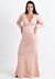 Vestido Sereia Com Decote Amamentação Rosé REF: VSG1 - comprar online