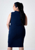 Vestido Amamentação Gestante Tubinho Plus Size Azul Marinho - REF: VPAT1 na internet