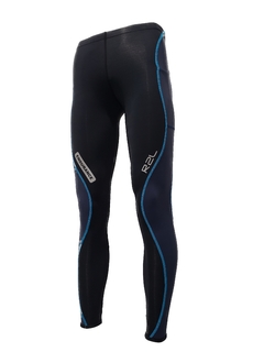 Calça Endurance - corrida - Preta, marinho com costura azul