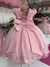 2024 Vestido De Festa Juvenil Rosê Aplique Borboletas Luxo - 4 ao 12 na internet