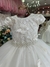 2024 Vestido De Festa Juvenil Off White Premium Luxo - 4 ao 12 - comprar online