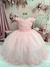 2062 Vestido Juvenil Formatura Super Luxo MID Rosa - 4 ao 12