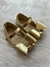 2.057-10 Sapato Pequeninas Dourado Com Brilho e Strass 18 ao 22 - Paty Batizados