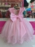 2024 Vestido De Festa Juvenil Rosa Aplique Borboletas Luxo - 4 ao 12 na internet