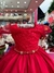 2878 Vestido Juvenil de Festa Formatura Vermelho Luxo - 4 ao 16 - comprar online