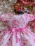 3305 Vestido Festa Infantil Jardim Encantado Borboletas Rosa Pink - comprar online