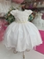 2111 Vestido de Festa Infantil Off White Premium - 1.2.3.4