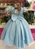 2834 Vestido Dama de Honra Azul Serenity Longo Luxo - 4 ao 16 na internet