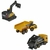 Miniatura Volvo Construction 3pcs Betoneira, Trator Caminhão - comprar online
