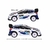 Miniatura Carro Ford Fiesta WRC Cars 1/64 - Majorette na internet