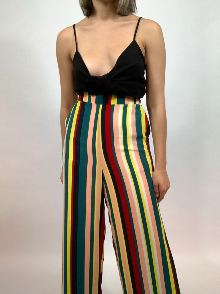 Calca listrada sales forever 21