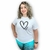 Camiseta Basic Unissex Pilates Coração (P18) na internet