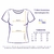 T-shirt Basic Feminina Pilates (P94)