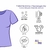 Imagem do Kit The Saw T-shirt Basic Feminina (PK08)