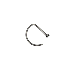 Piercing de Nariz Nostril D-Ring Titanio F136