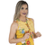 Blusa Feminina Sem Manga Estampada - comprar online