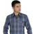 Camisa Masculina Slim Manga Longa Xadrez - 9761 - comprar online