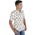 Camisa Masculina Casual Manga Curta Estampada - comprar online