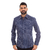 Camisa Masculina Slim Xadrez Algodão Egípcio - comprar online