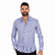 Camisa Masculina Slim Manga Longa Listrada com Detalhe - comprar online