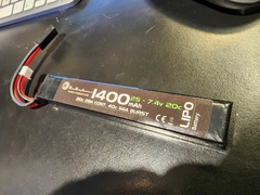 BATERIA LIPO 7.4V 1400mAh 20C STICK Battery (mini Tamiya) NUPROL (WE) - comprar online