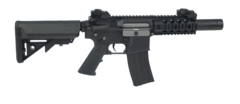 Fusil Marcadora Airsoft M4 Colt Special Forces AEG Mini Full Metal Negra