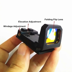 Mira Holografica Flip Red Dot 3 Moa Para Glock, Pistolas, Rmr - comprar online