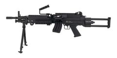 Marcadora Airsoft FN M249 Polimero 6mm Soporte con DRUMM + Bateria !!