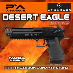 PISTOLA DESERT EAGLE .50AE FULL METAL BLOWBACK AIRSOFT - comprar online