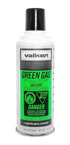 GREEN GAS VALKEN maxima calidad !! MADE IN USA precio por UNIDAD!