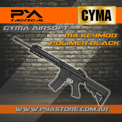 Cyma M4 Keymod Polimero Negra (CM.515) - comprar online