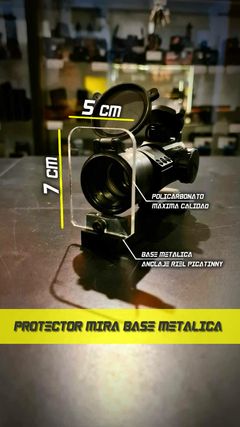 PROTECTOR MIRA BASE METALICA