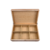 Box de cedro lustrado para 60 saquitos - comprar online
