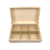 Box de pino lustrado para 60 saquitos - comprar online