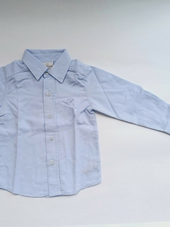 CAMISA BROER 24M CELESTE - comprar online