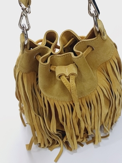 BOLSO 1910 GAMUZA MAIZ - comprar online