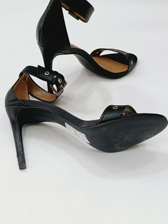 SANDALIAS PARUOLO 40 NEGRAS - SECONDMODEVINTAGE