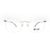 Óculos de grau ono on6019 o2p7 dourado claro - haste c/ det preto e tortoise na internet