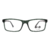 Óculos de grau ono on0025 e4c6 verde escuro translúcido na internet