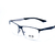 Óculos armacao grau mj4575 azul metálico ono