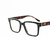 Óculos de grau ono mb4650 c1 preto c/ marrom