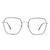 Óculos de grau ono on6009 p7o 54 preto c/ grafite na internet