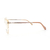 Óculos de grau ono on0030 f4o1 dourado claro translúcido - comprar online