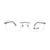 Óculos de grau ono on6017 c3c4 grafite escuro brilho c/ haste preta na internet