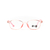 Óculos de grau infantil ono on0022I r4r8 rosa translúcido na internet