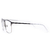 Óculos de grau ono on6004 c8s preto c/ haste transparente - comprar online